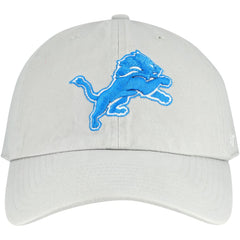 Detroit Lions '47 Clean Up Adjustable Hat Gray | 47 brand
