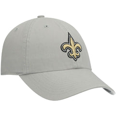New Orleans Saints '47 Clean Up Adjustable Hat Gray | 47 brand