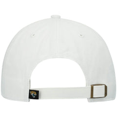 Jacksonville Jaguars '47 Logo Clean Up Adjustable Hat White | 47 brand