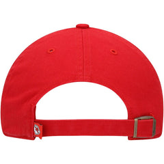 Kansas City Chiefs '47 Youth Logo Clean Up Adjustable Hat Red | 47 brand