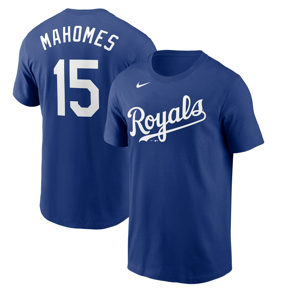 Patrick Mahomes Kansas City Royals Nike Name & Number T-Shirt - MLB