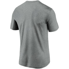 Tampa Bay Buccaneers Logo Essential Legend Performance T-Shirt Heathered Pewter | Nike for Sale
