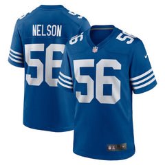 Quenton Nelson Indianapolis Colts Alternate Game Jersey Royal | Nike for Sale