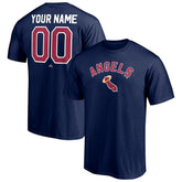 Los Angeles Angels Cooperstown Winning Streak Personalized Name & Number T-Shirt - MLB