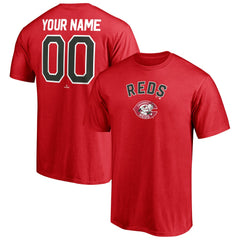 Cincinnati Reds Cooperstown Winning Streak Personalized Name & Number T-Shirt - MLB