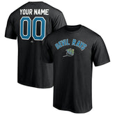 Tampa Bay Rays Cooperstown Winning Streak Personalized Name & Number T-Shirt - MLB