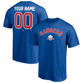 Texas Rangers Cooperstown Winning Streak Personalized Name & Number T-Shirt - MLB