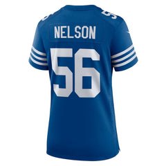 Quenton Nelson Indianapolis Colts Women's Alternate Game Jersey Royal | Nike for Sale
