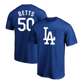 Mookie Betts Los Angeles Dodgers Fanatics Big & Tall Name & Number T-Shirt - MLB