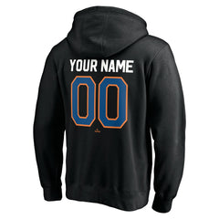 New York Mets Cooperstown Winning Streak Alternate Personalized Name & Number Pullover Hoodie - MLB