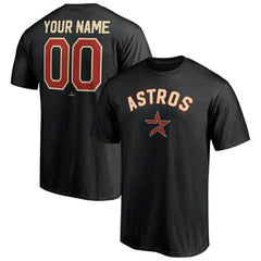 Houston Astros Cooperstown Winning Streak Alternate Personalized Name & Number T-Shirt - MLB