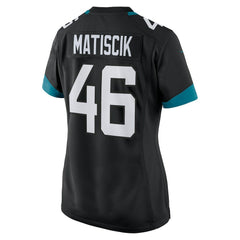 Ross Matiscik Jacksonville Jaguars Women's Game Jersey Black | Nike for Sale