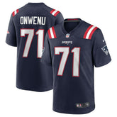 Mike Onwenu New England Patriots Team Game Jersey Navy | Nike for Sale