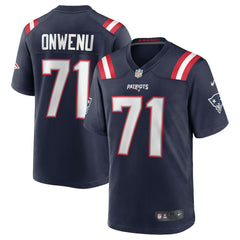 Mike Onwenu New England Patriots Team Game Jersey Navy | Nike for Sale