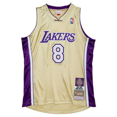 Kobe Bryant Los Angeles Lakers Hall of Fame Class of 2020 #8 Authentic Jersey Gold - NBA