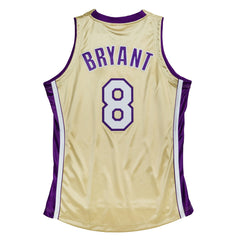 Kobe Bryant Los Angeles Lakers Hall of Fame Class of 2020 #8 Authentic Jersey Gold - NBA