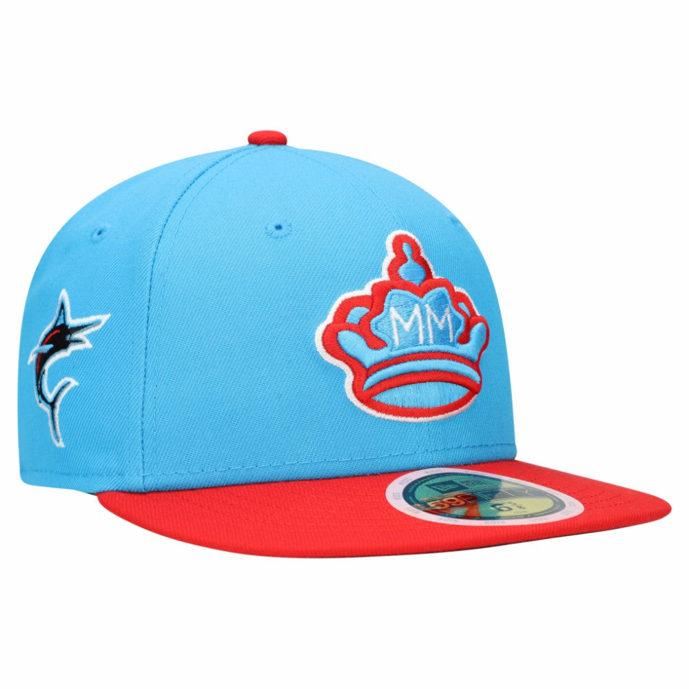 Miami Marlins New Era Youth 2021 City Connect 59FIFTY Fitted Hat - MLB