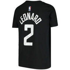 Kawhi Leonard LA Clippers Jordan Brand Youth Statement Edition Name & Number T-Shirt Black - NBA