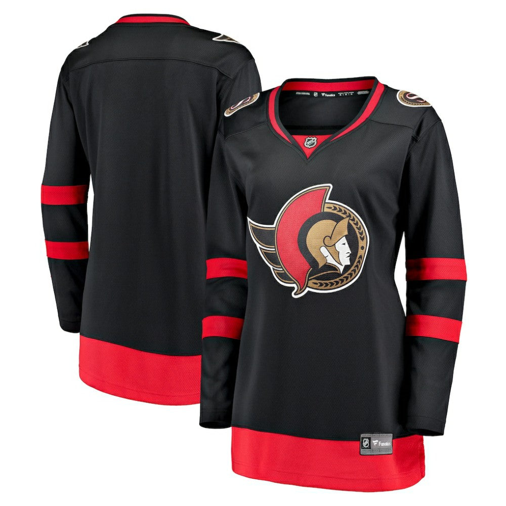 Ottawa Senators Fanatics Women's Home Breakaway Jersey - Black - NHL