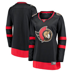 Ottawa Senators Fanatics Women's Home Breakaway Jersey - Black - NHL
