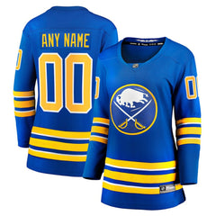 Buffalo Sabres Fanatics Women's Home Breakaway Custom Jersey - Royal - NHL