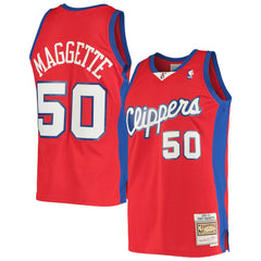 Corey Maggette LA Clippers 2000/01 Hardwood Classics Swingman Jersey Red - NBA