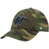 Miami Marlins '47 Team Clean Up Adjustable Hat - MLB