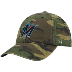 Miami Marlins '47 Team Clean Up Adjustable Hat - MLB