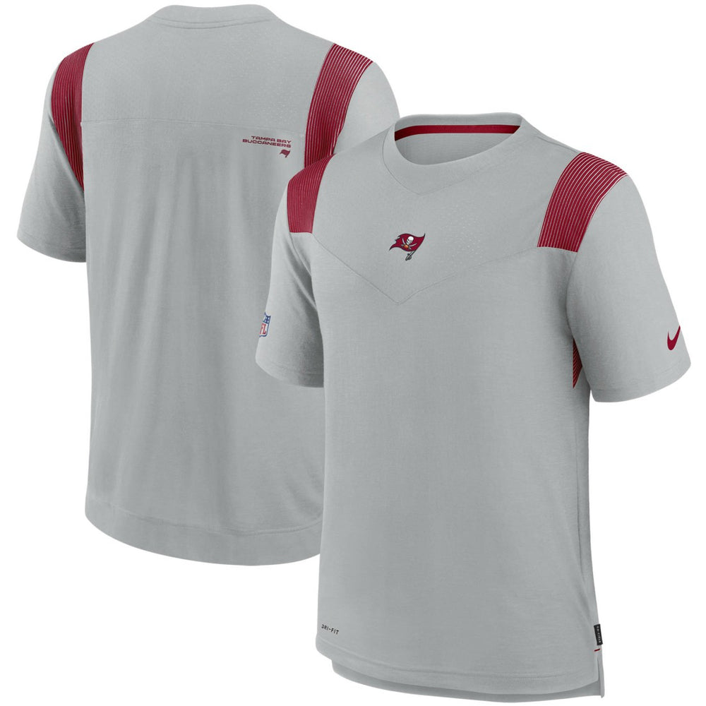 Tampa Bay Buccaneers Sideline Player UV Performance T-Shirt Gray | Nike for Sale
