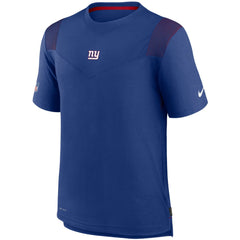 New York Giants Sideline Player UV Performance T-Shirt Royal | Nike for Sale