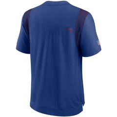 New York Giants Sideline Player UV Performance T-Shirt Royal | Nike for Sale