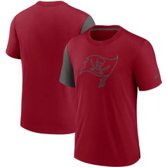 Tampa Bay Buccaneers Pop Performance T-Shirt Red/Pewter | Nike for Sale