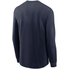 Seattle Seahawks Primary Logo Long Sleeve T-Shirt College Navy | Nike for Sale