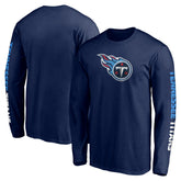 Tennessee Titans Front Runner Long Sleeve T-Shirt Navy | Fanatics