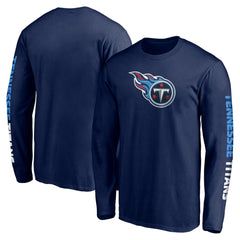 Tennessee Titans Front Runner Long Sleeve T-Shirt Navy | Fanatics