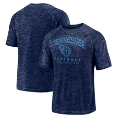 Tennessee Titans Shade Battle Ready Raglan Space-Dye T-Shirt Navy | Fanatics