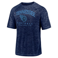 Tennessee Titans Shade Battle Ready Raglan Space-Dye T-Shirt Navy | Fanatics