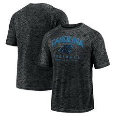 Carolina Panthers Shade Battle Ready Raglan Space-Dye T-Shirt Black | Fanatics