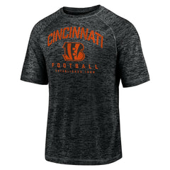 Cincinnati Bengals Shade Battle Ready Raglan Space-Dye T-Shirt Black | Fanatics