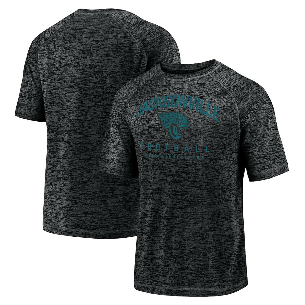Jacksonville Jaguars Shade Battle Ready Raglan Space-Dye T-Shirt Black | Fanatics
