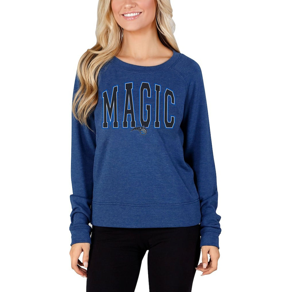Orlando Magic Concepts Sport Women's Mainstream Terry Long Sleeve Top Royal - NBA