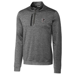 Atlanta Falcons Cutter & Buck Stealth Quarter-Zip Jacket Gray | NFL