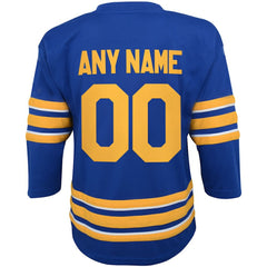 Buffalo Sabres Youth Home Replica Custom Jersey - Blue - NHL