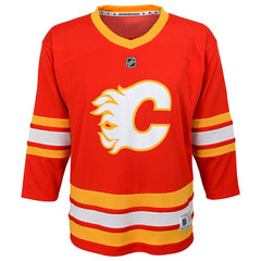 Calgary Flames Youth Home Replica Custom Jersey - Red - NHL