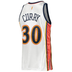 Stephen Curry Golden State Warriors 2009/10 Hardwood Classics Authentic Jersey White - NBA