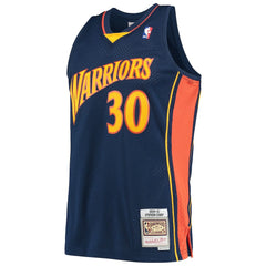 Stephen Curry Golden State Warriors Hardwood Classics Swingman Jersey Navy - NBA