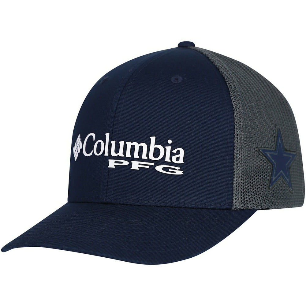 Dallas Cowboys PFG Mesh Snapback Hat Navy | Columbia