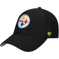 Pittsburgh Steelers '47 MVP Adjustable Hat Black | 47 brand