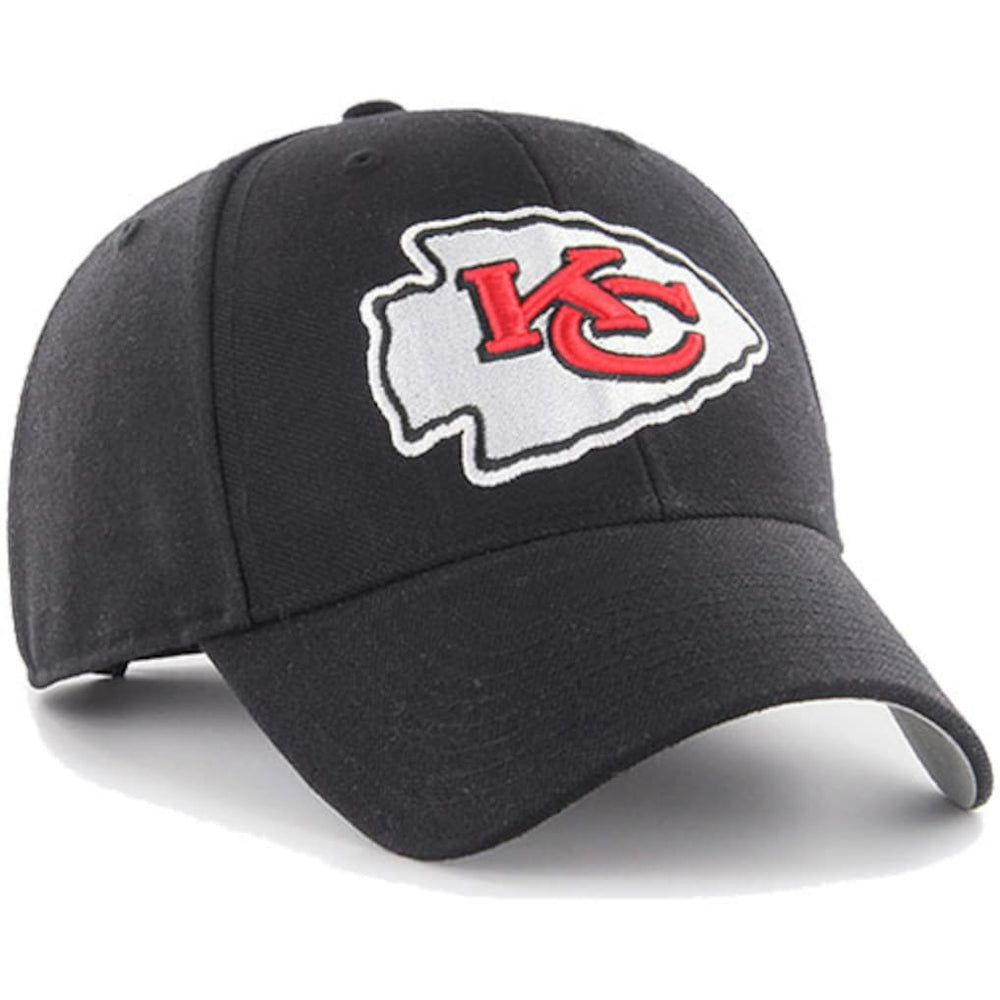 Kansas City Chiefs '47 MVP Adjustable Hat Black | 47 brand