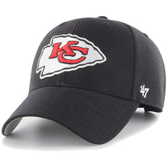 Kansas City Chiefs '47 MVP Adjustable Hat Black | 47 brand